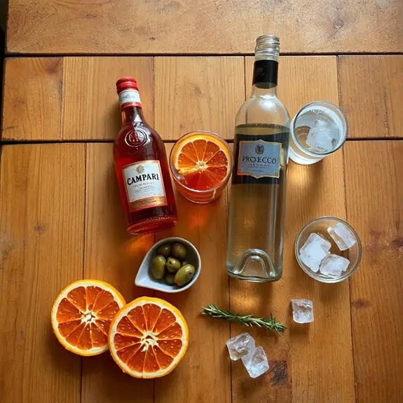 vibrant italian aperitivo cocktail