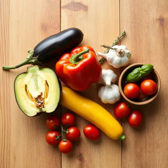 vibrant vegetable stew preparation