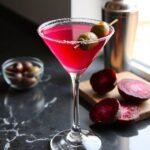 beet infused cocktail delight