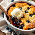 blueberry cornbread dessert recipe