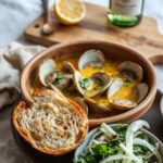 clams chorizo fennel salad