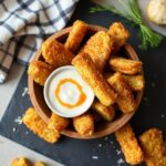 crunchy tangy pickle fries