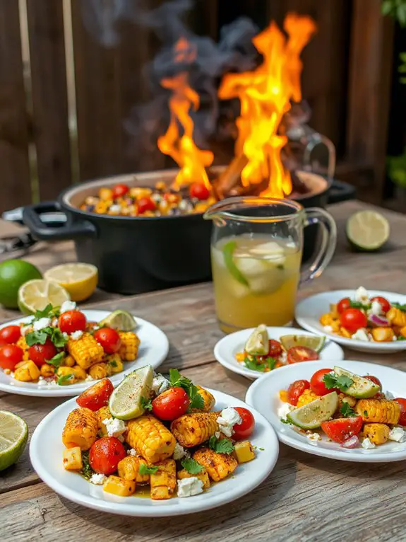 delicious summer barbecue accompaniments