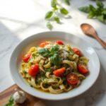 delicious summer pasta dish