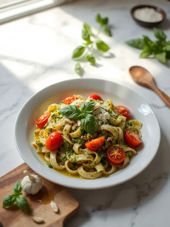 delicious summer pasta dish
