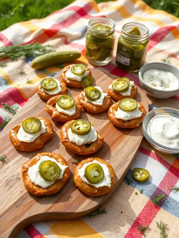 delicious summer pickle snacks