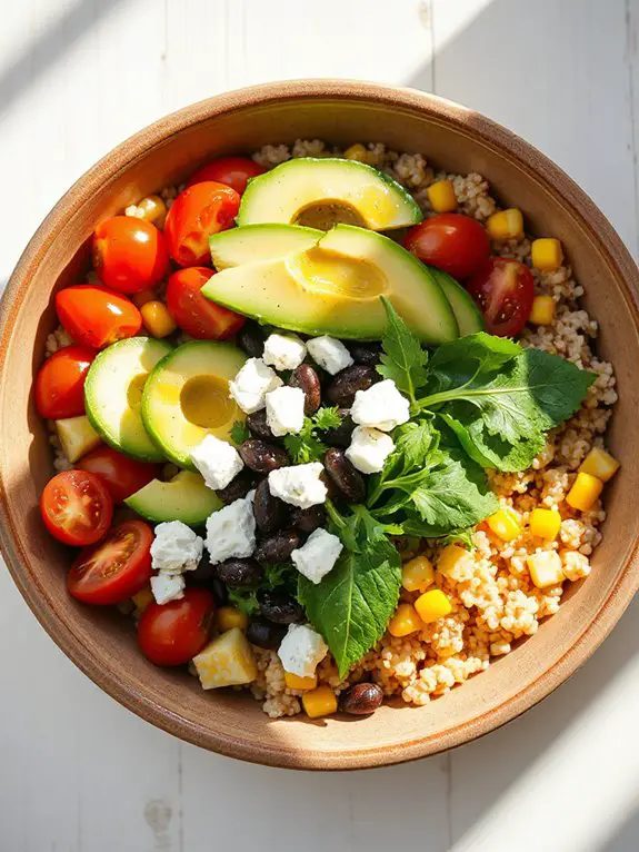 fresh seasonal grain bowls