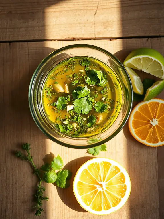 fresh summer citrus marinades