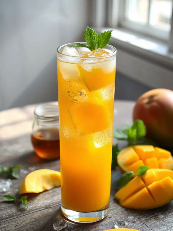 fruity carbonated soft drink