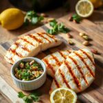 grilled cod with salsa