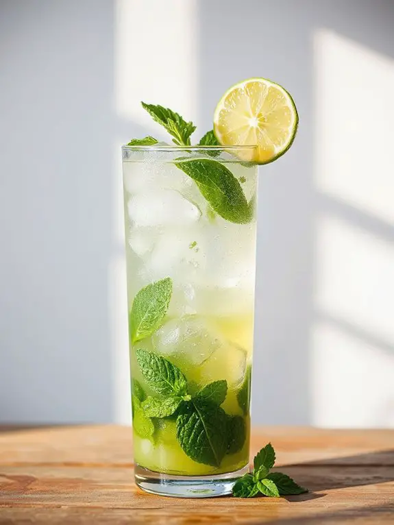 herb infused summer drinks