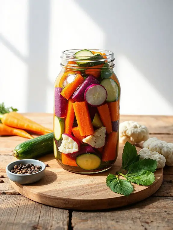 homemade pickled vegetable recipes