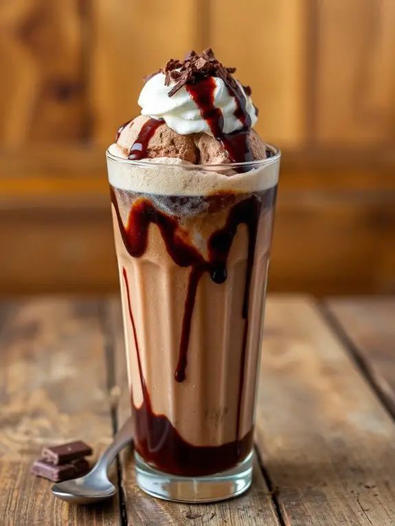 indulgent chocolate ice cream