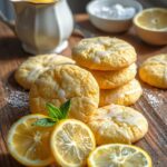 lemon flavored iced cookies