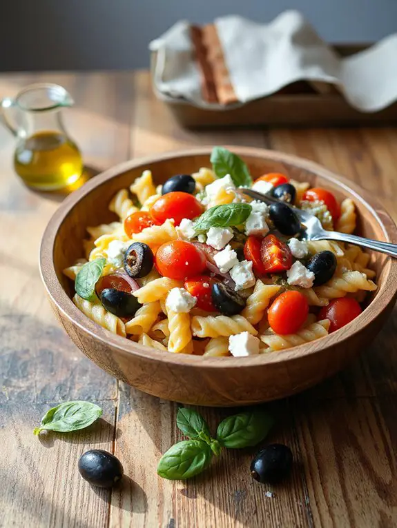 refreshing cold pasta dishes