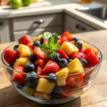 refreshing seasonal fruit medley