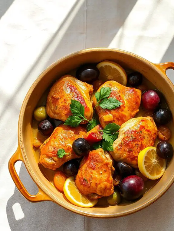 savory summer chicken dish