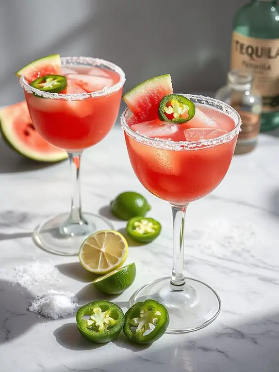 spicy watermelon cocktail recipe