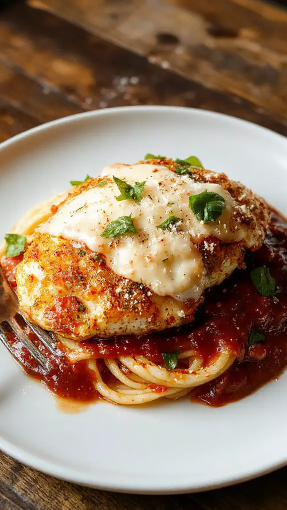 baked chicken parmesan nutrition
