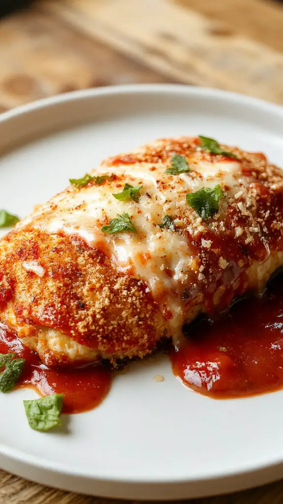 baked chicken with parmesan