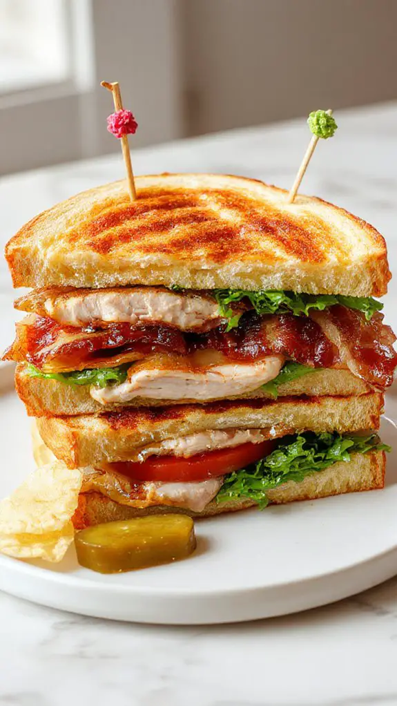 balanced club sandwich nutrition