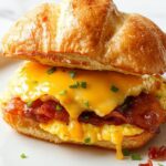 Croissant Breakfast Sandwiches Recipe