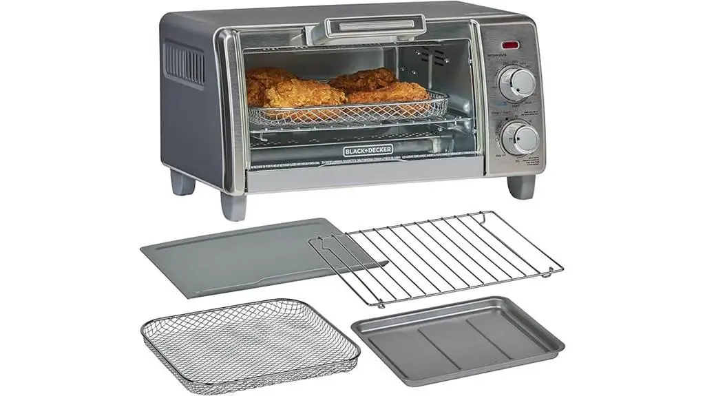 compact air fry oven