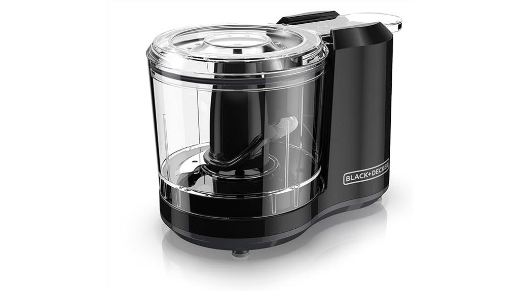compact electric food chopper