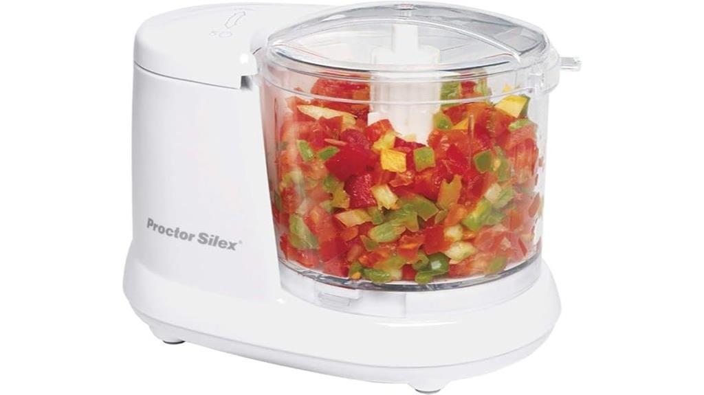 compact electric food processor