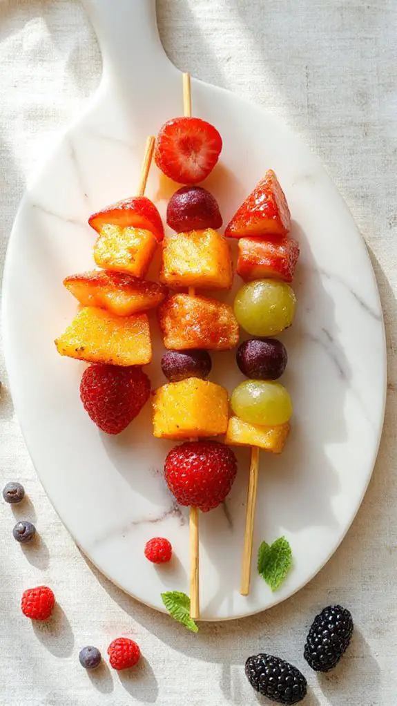cool ingredients enhance skewering
