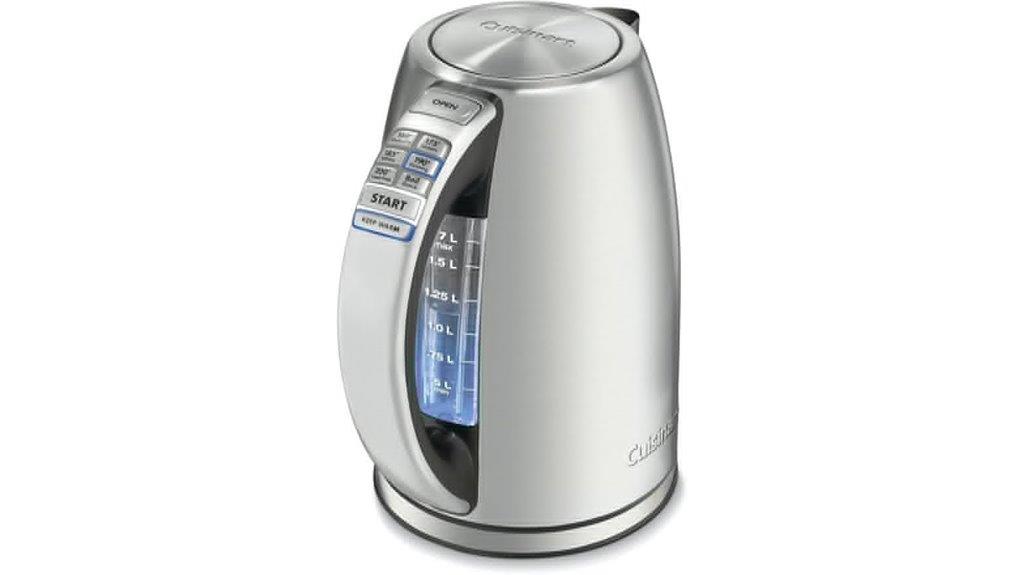cordless stainless steel kettle
