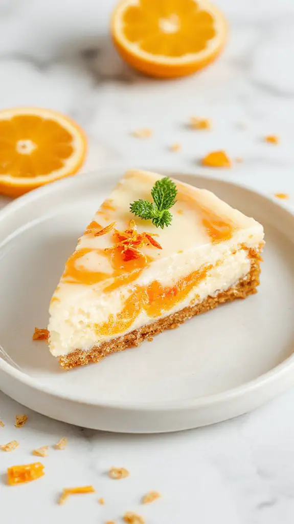 Orange Creamsicle Cheesecake Recipe