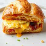 croissant sandwich breakfast recipe