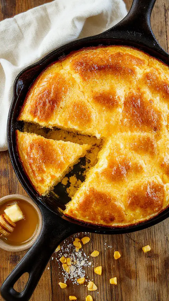delicious baked cornmeal bread
