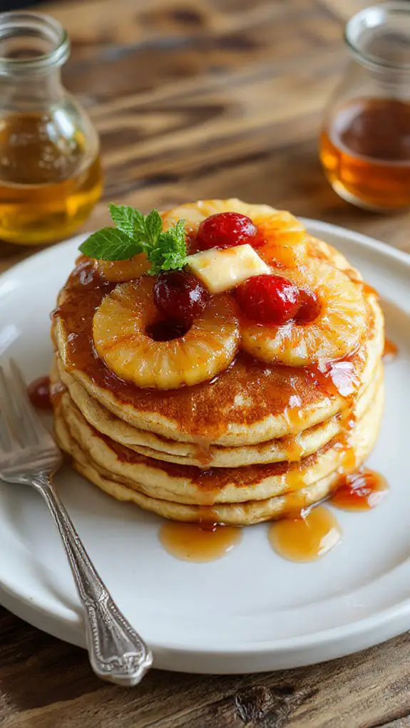 delicious pineapple pancakes recipe