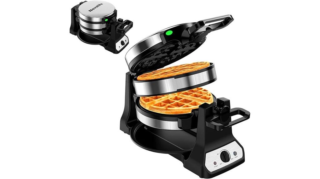double belgian waffle maker