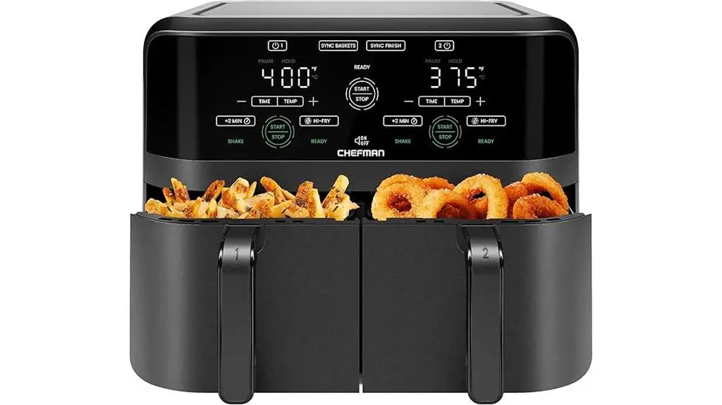 dual basket air fryer