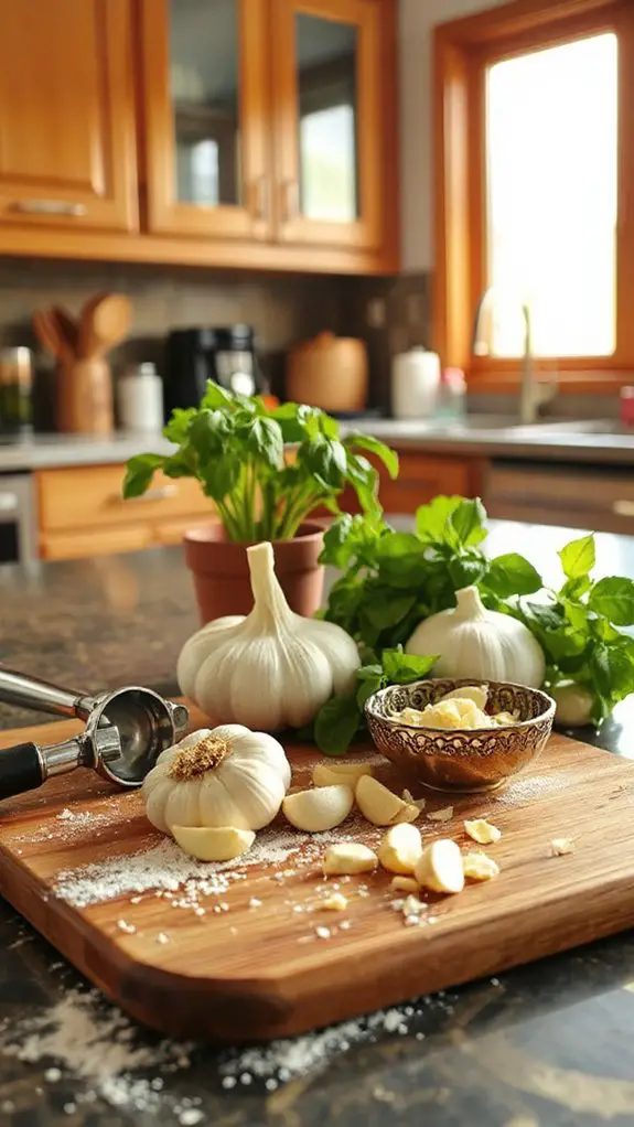 efficient kitchen garlic tools
