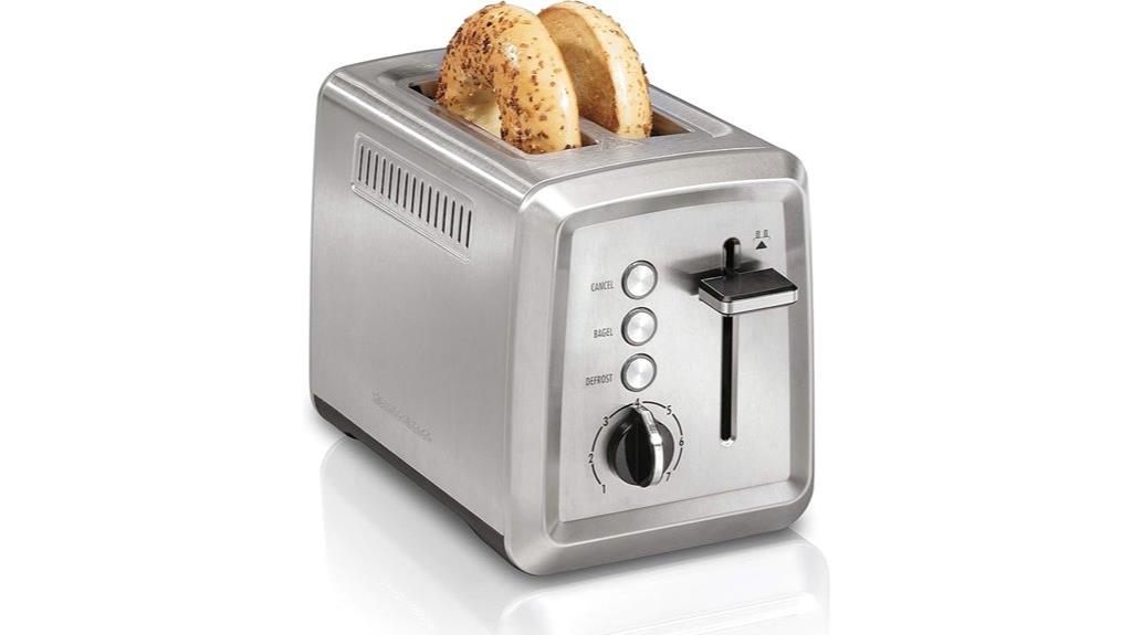 extra wide toaster slots