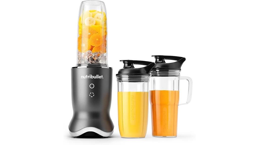gray nutribullet blender