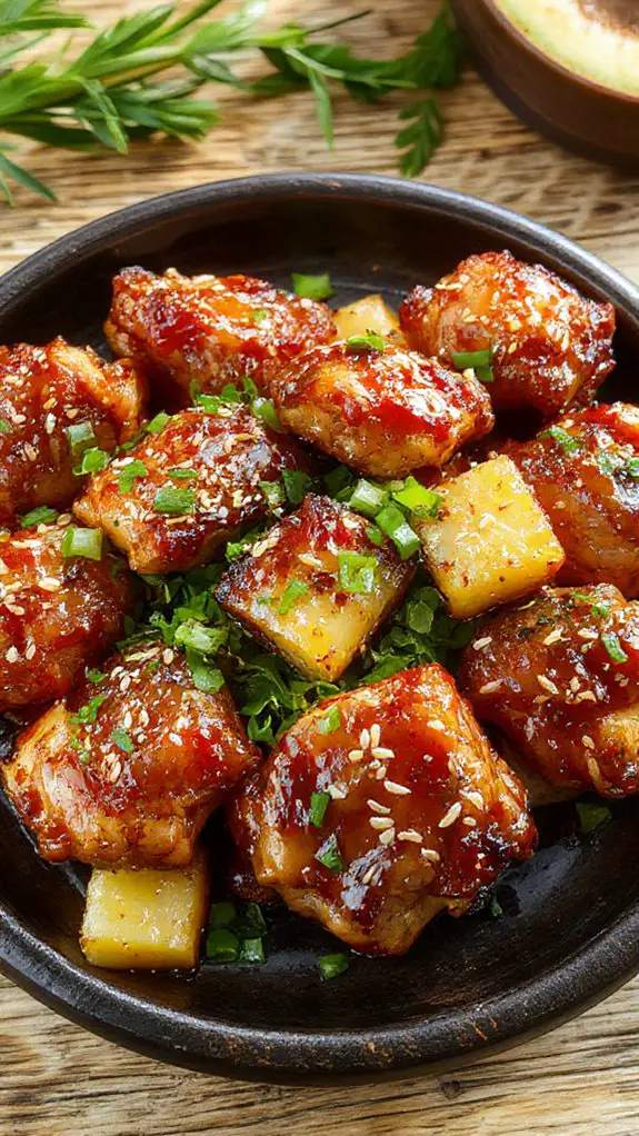 hawaiian inspired grilled chicken