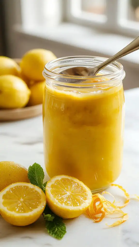 homemade lemon curd nutrition
