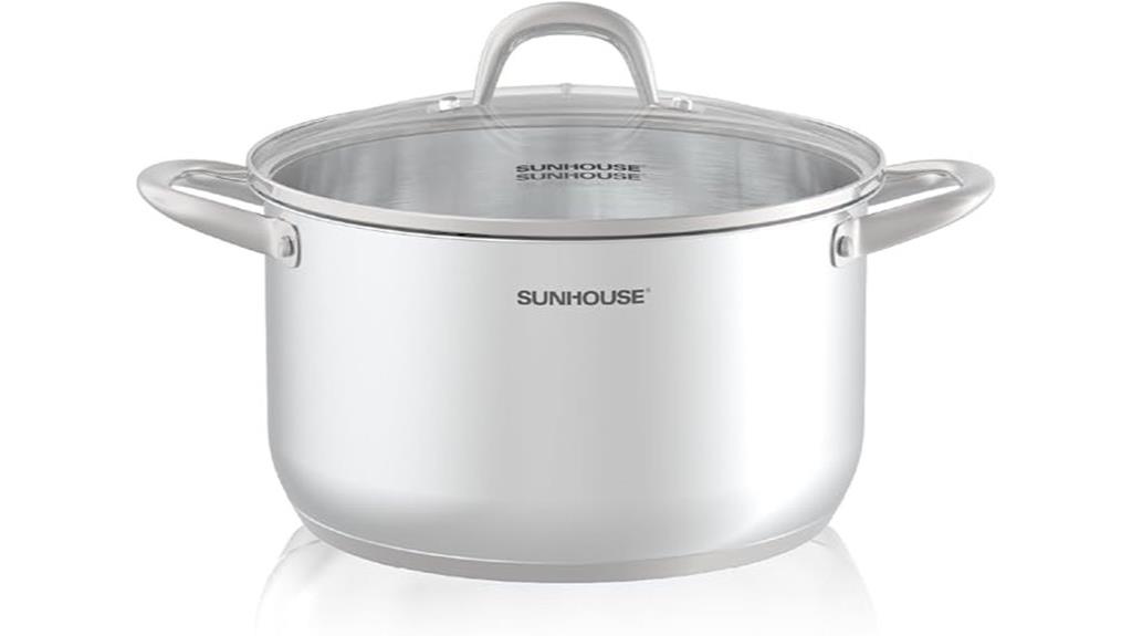 induction compatible stock pot