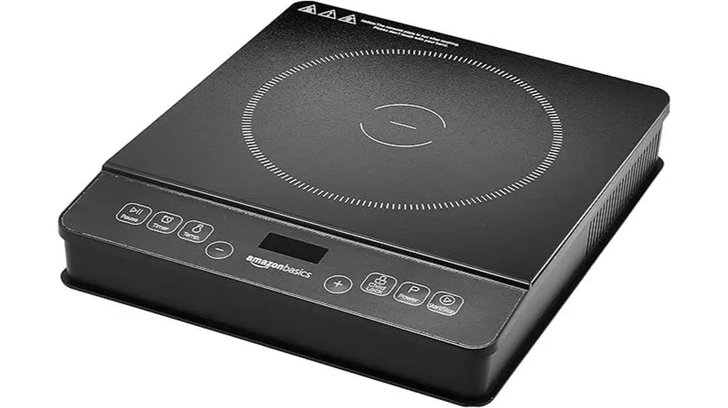 induction cooktop timer