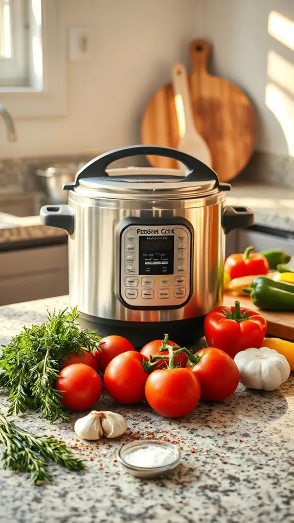 key pressure cooker features
