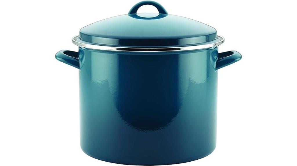 large enameled steel pot