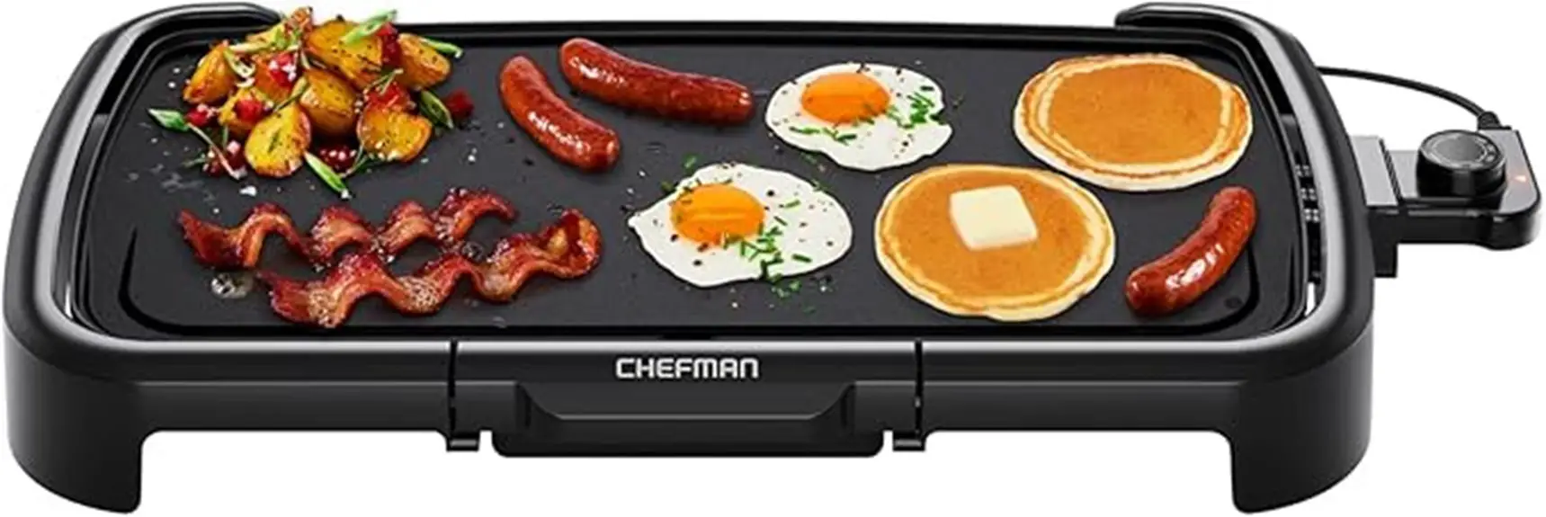 large temperature controlled griddle