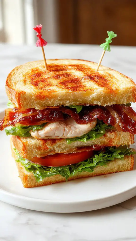 layered club sandwich perfection