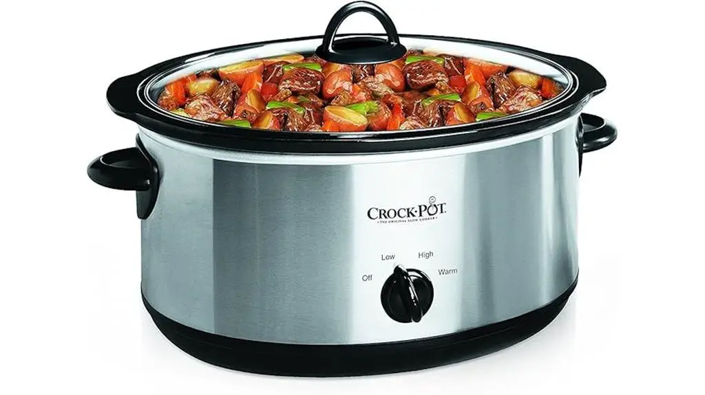 manual slow cooker 7 quart