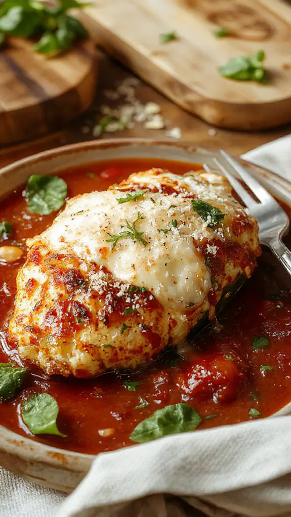 master restaurant quality chicken parmesan